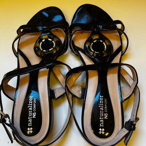 Black Naturalizer Comfort Sandals